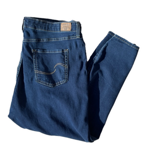 🌸Levi’s blue jeans Size 20 with stretch mid-rise skinny levis women’s pan…